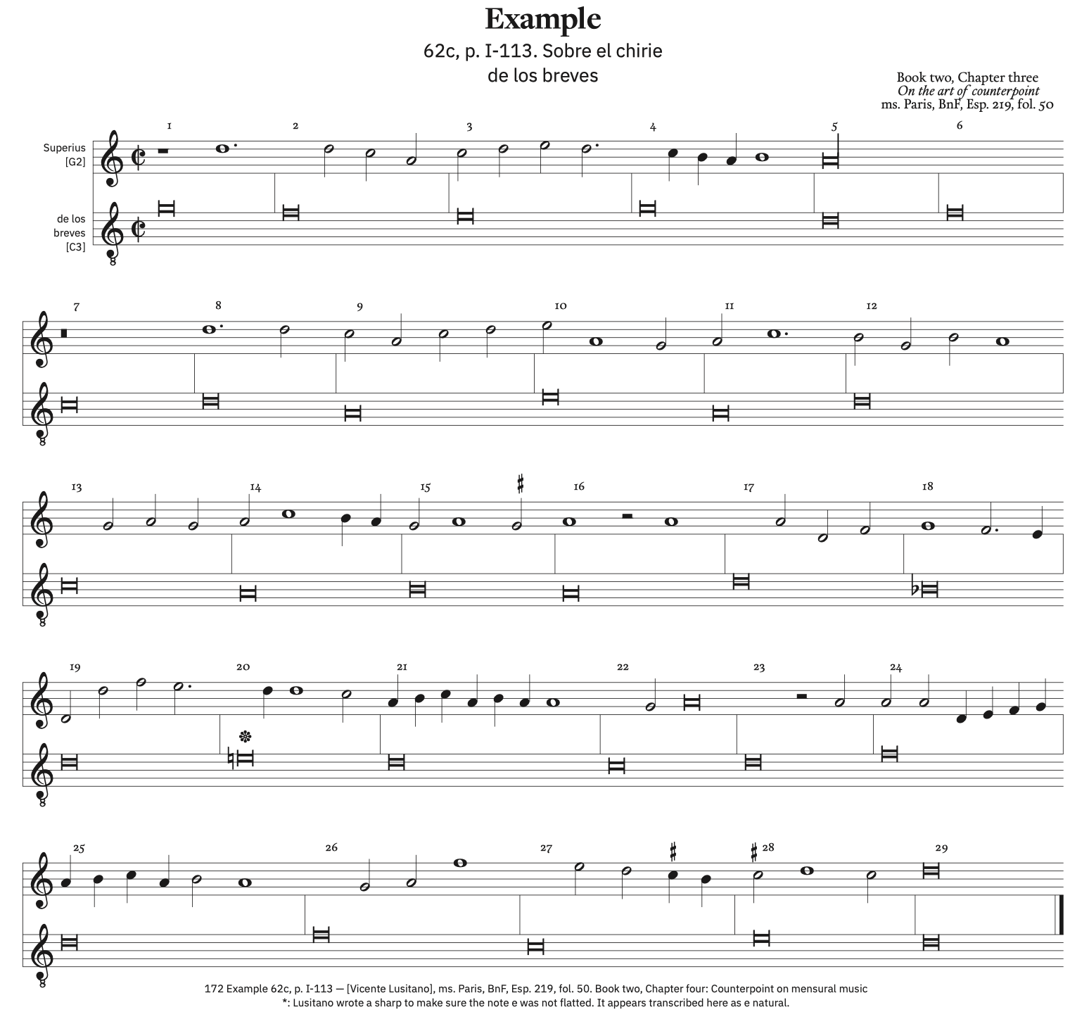 172 Example 62c, p. I-113 &ndash; with ficta